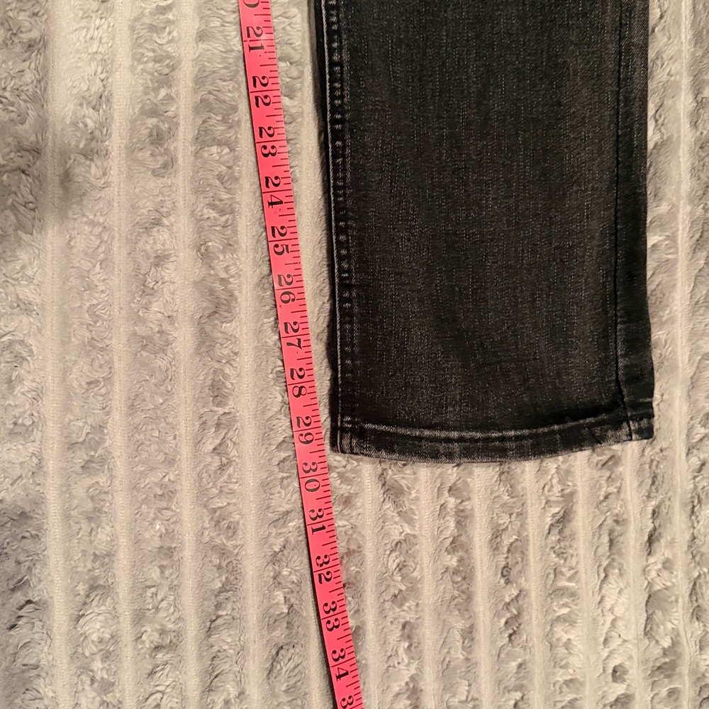 William Rast Manhattan Slim Faded Black Jeans Mens 36x30 Denim Pants - Picture 6 of 8